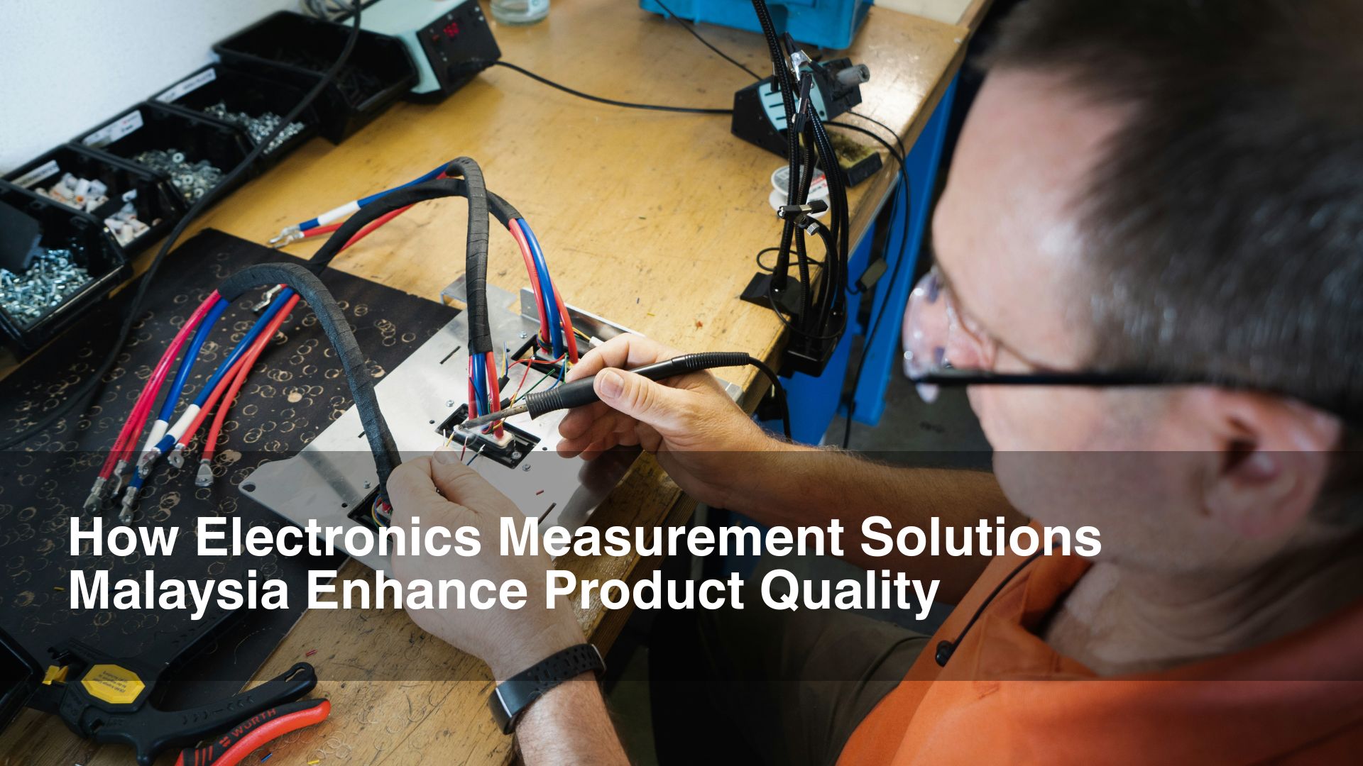 man in red does electronic solutions in malaysia