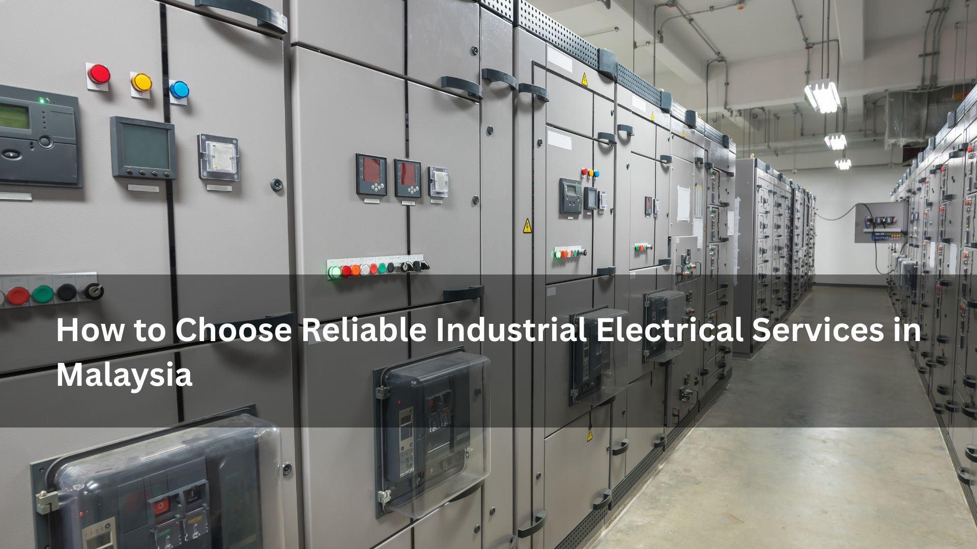 Industrial Electrical Services in Malaysia
